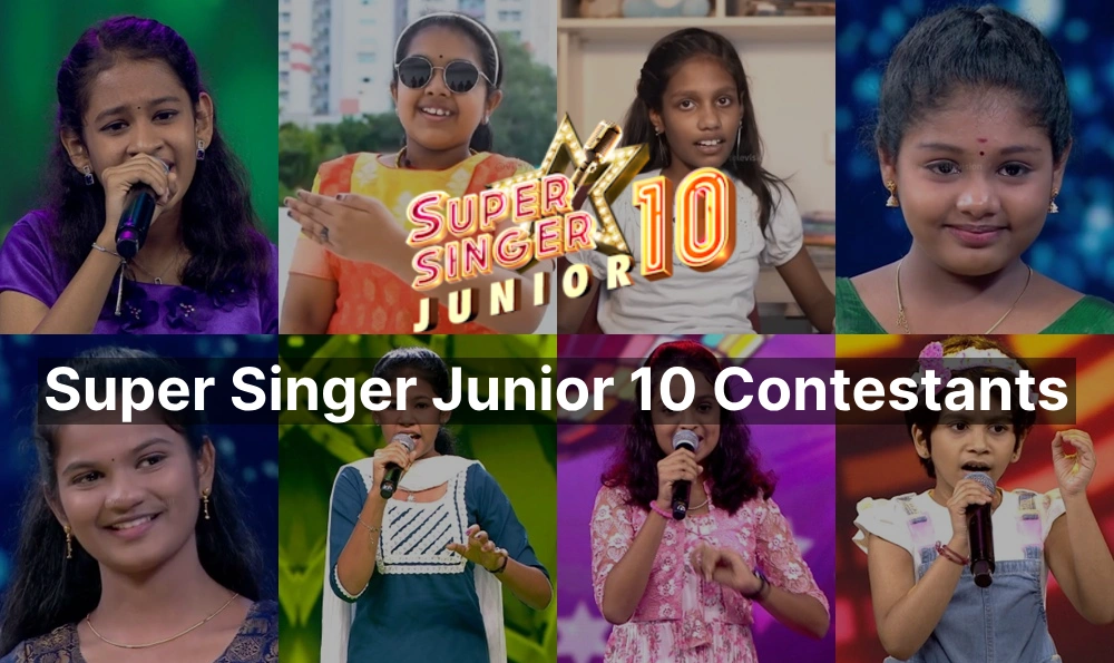 Super Singer Junior 10 Contestants