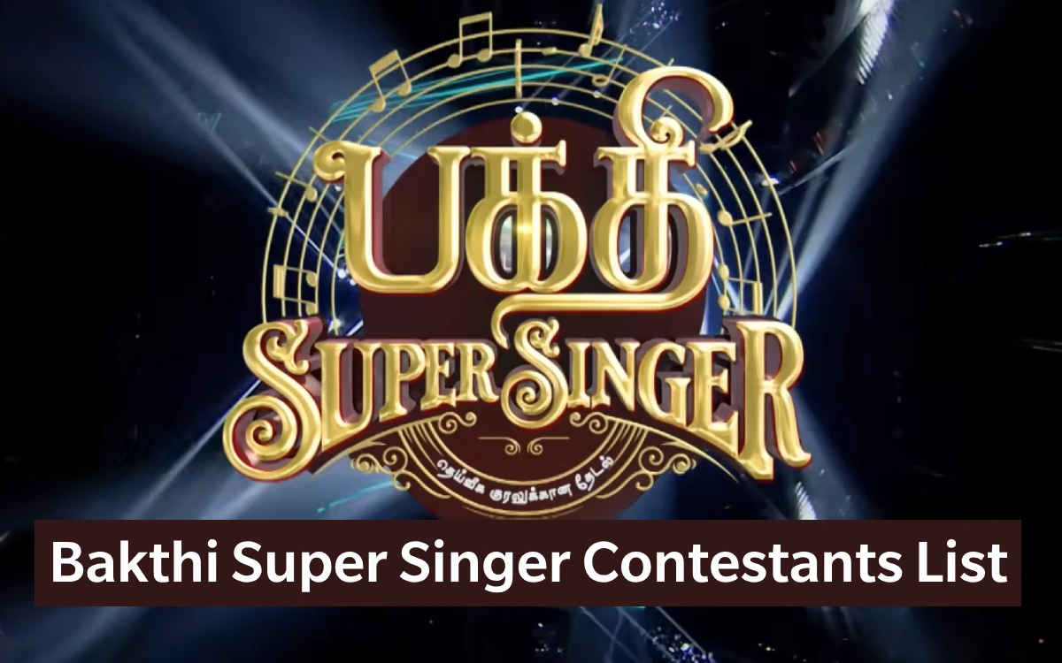 Bakthi Super Singer Contestants