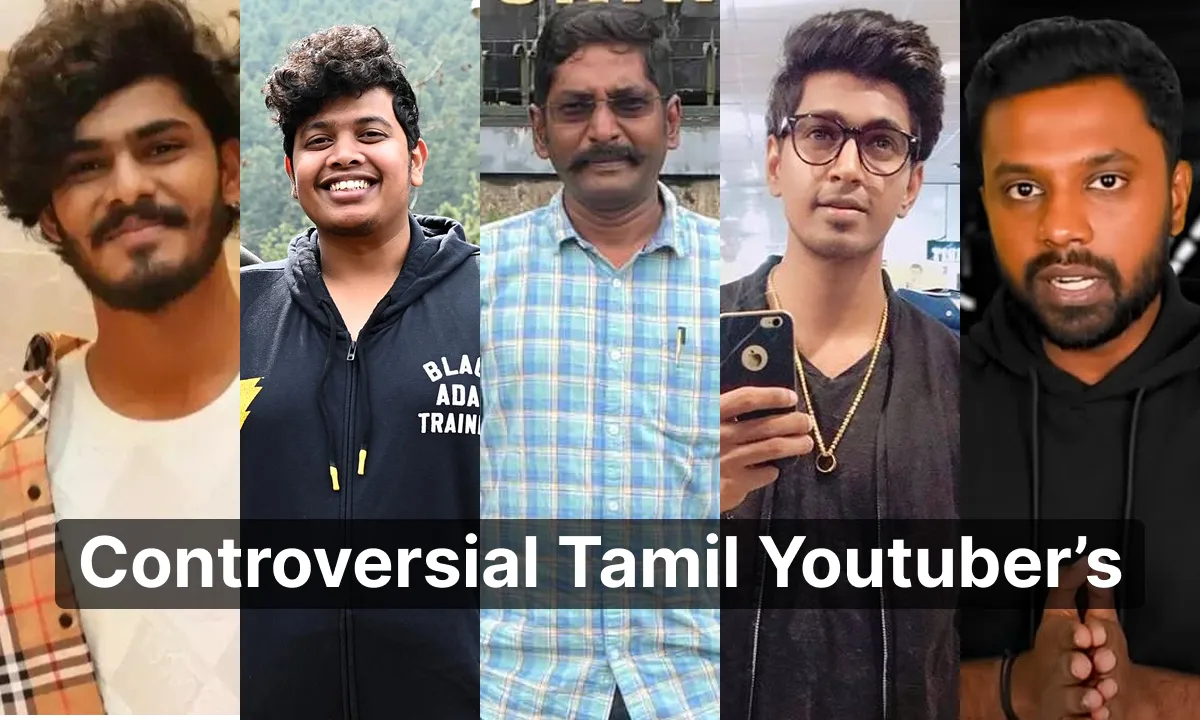 Most Controversial Tamil Youtubers