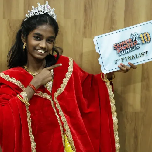 Sarasruthi Super Singer Finalist