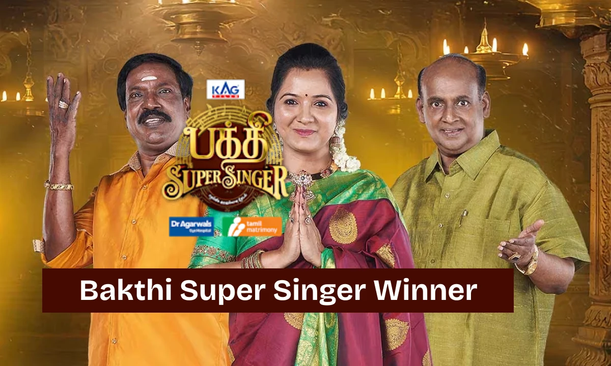 Bakthi Super Singer Winner