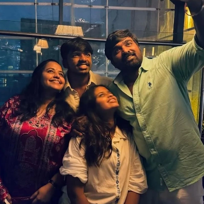 Surya Vijay Sethupathi Family