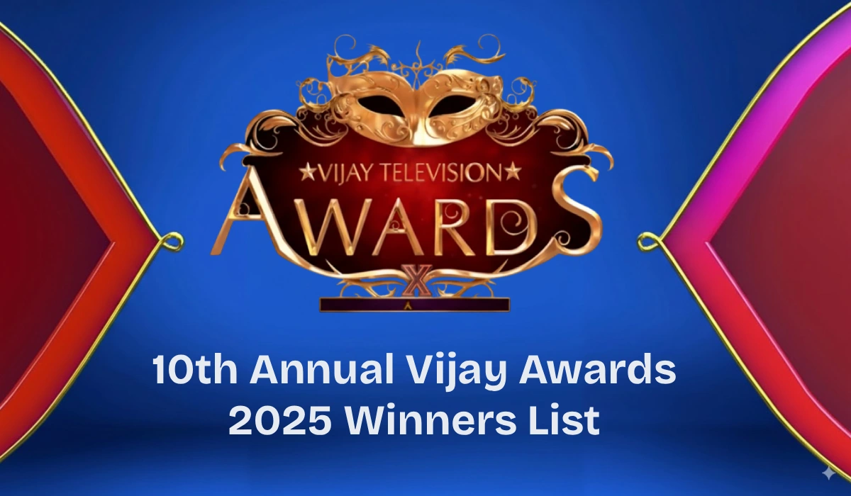Vijay Television Awards 2025 Winners List Vijay Television Awards 2025 Winners List
