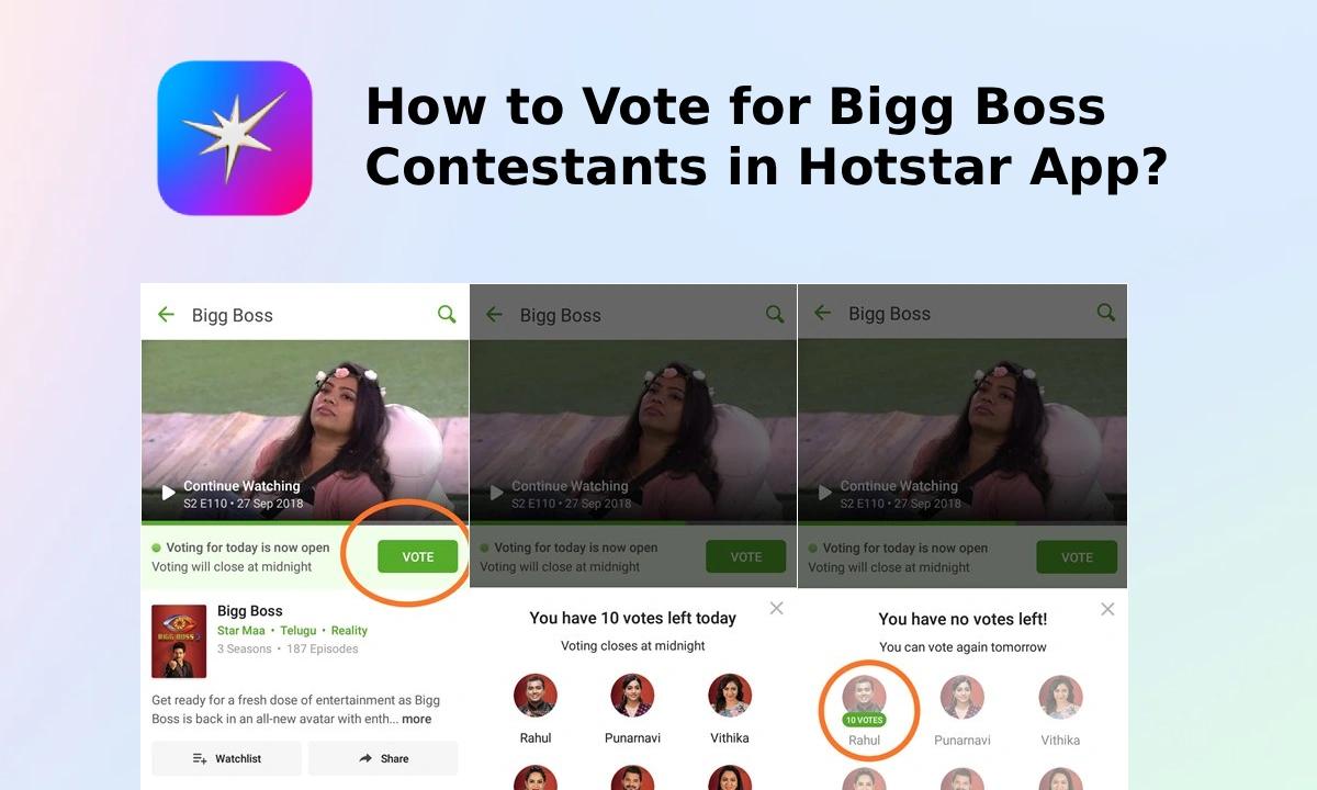 Bigg Boss Hotstar Voting Method Bigg Boss Hotstar Voting Method