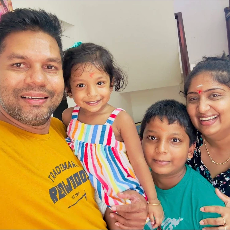 RJ Chandru Wife Family