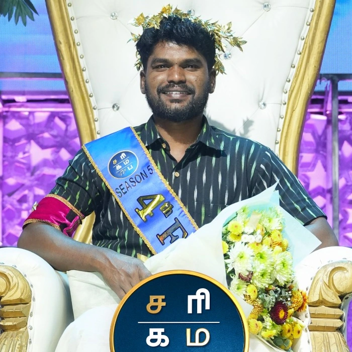 Senthamilan Saregamapa 5 finalist Senthamilan Saregamapa 5 finalist